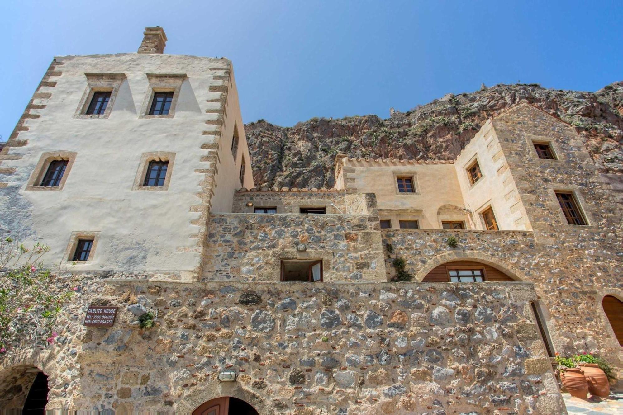 Pablito House-Seaview Monemvasia Nests Zewnętrze zdjęcie