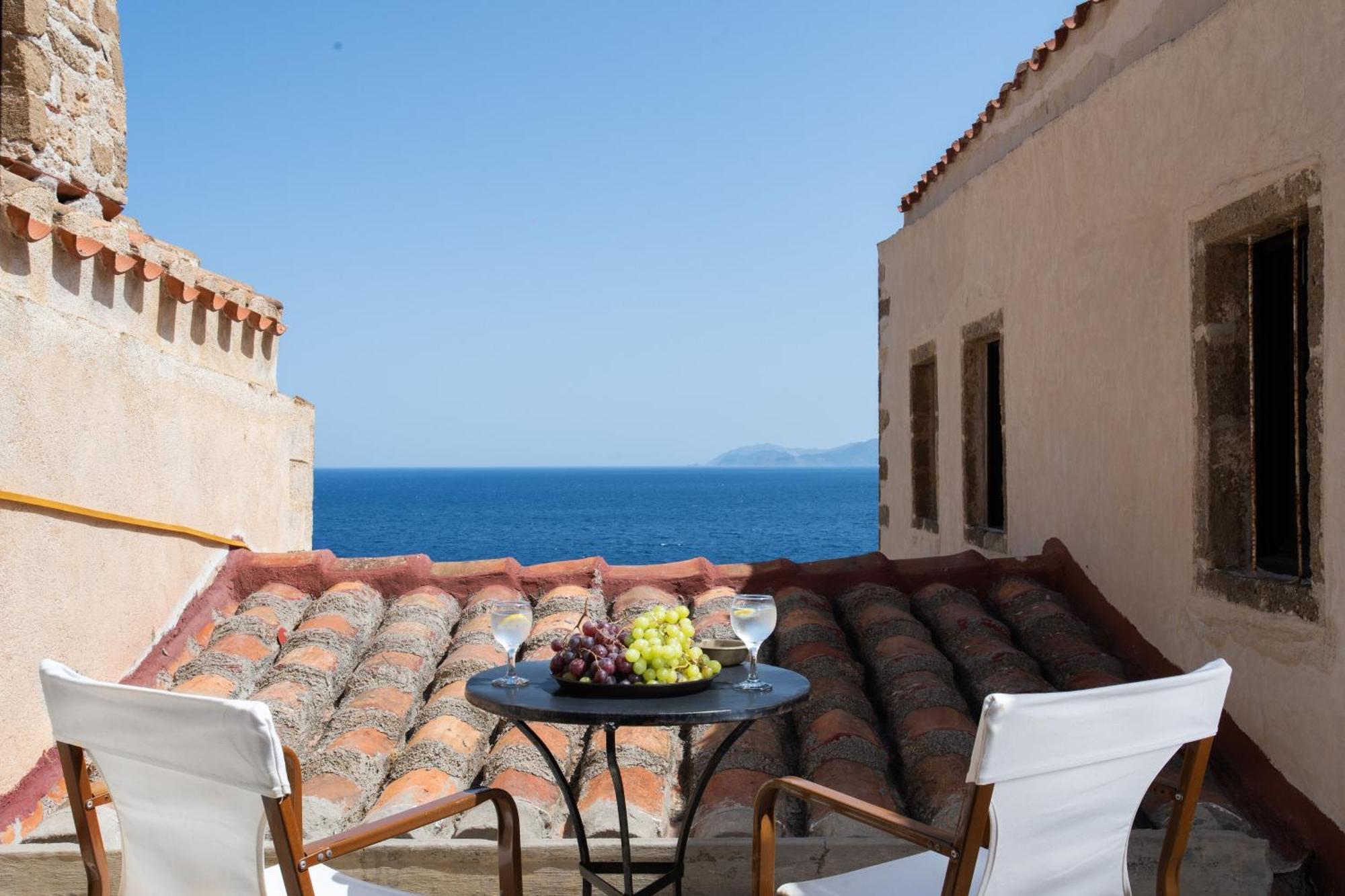 Pablito House-Seaview Monemvasia Nests Zewnętrze zdjęcie